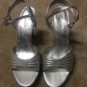 Sam & Libby Silver High Heels